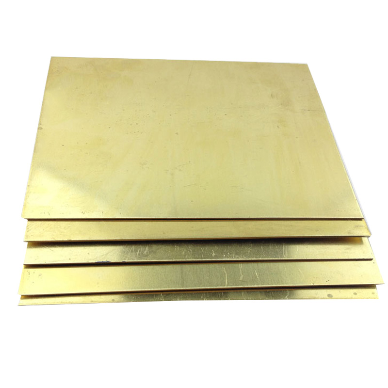 ASTM Gold Plated Brass Copper Sheet C22000 Brass Custom-made Copper Plates