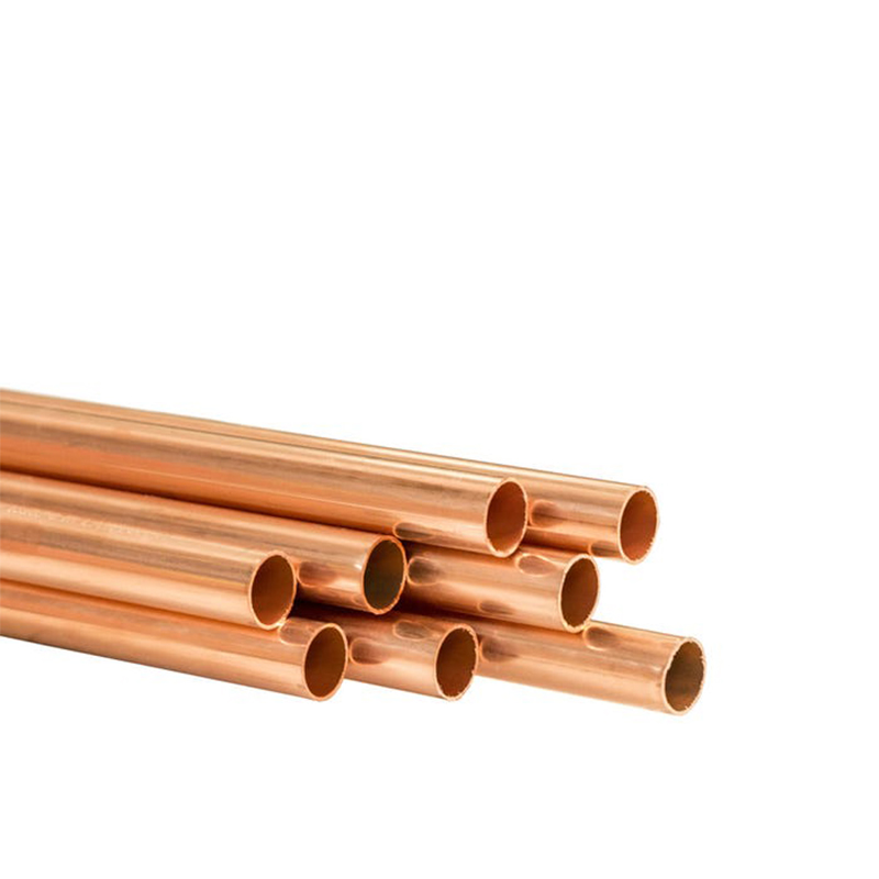 Pure Copper Pipe 99.99% Low Price Copper Pipe C1100 1mm Copper Decorative Pipes